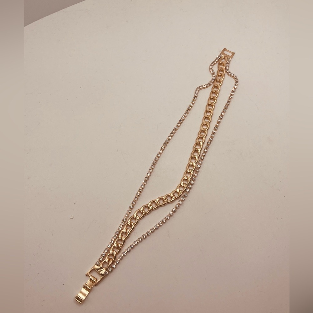 Bracelet for women imitation diamond design - Picture 4 of 5